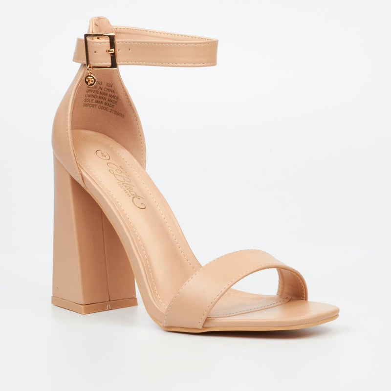 Miss Black Senza 3 Heel - Nude footwear Miss Black   