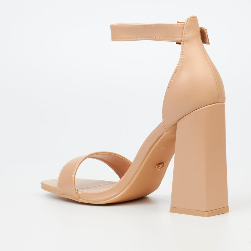 Miss Black Senza 3 Heel - Nude footwear Miss Black   