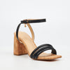 Miss Black Seona 1 Heel - Black footwear Miss Black