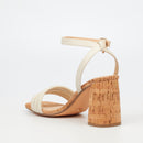 Miss Black Seona 1 Heel - Bone footwear Miss Black