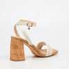Miss Black Seona 1 Heel - Bone footwear Miss Black