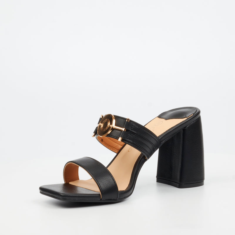 Miss Black Seona 2 Heel - Black footwear Miss Black