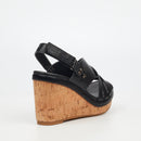 Butterfly Feet Shaela 1 Wedge - Black footwear Butterfly Feet