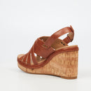 Butterfly Feet Shaela 1 Wedge - Tan footwear Butterfly Feet