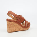 Butterfly Feet Shaela 1 Wedge - Tan footwear Butterfly Feet