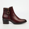 Butterfly Feet Shanae 1 Ankle Boot - Burgundy footwear Butterfly Feet