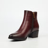 Butterfly Feet Shanae 1 Ankle Boot - Burgundy footwear Butterfly Feet