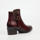 Butterfly Feet Shanae 1 Ankle Boot - Burgundy