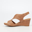 Butterfly Feet Shani 10 Wedge - Taupe footwear Butterfly Feet