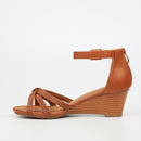 Butterfly Feet Shani 11 Wedge - Tan footwear Butterfly Feet