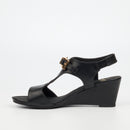 Butterfly Feet Shani 13 Wedge - Black footwear Butterfly Feet