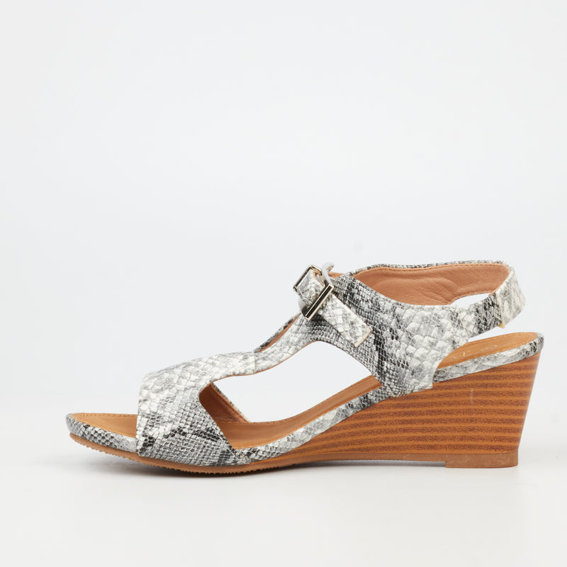 Butterfly Feet Shani 13 Wedge - Snake footwear Butterfly Feet