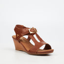 Butterfly Feet Shani 13 Wedge - Tan footwear Butterfly Feet