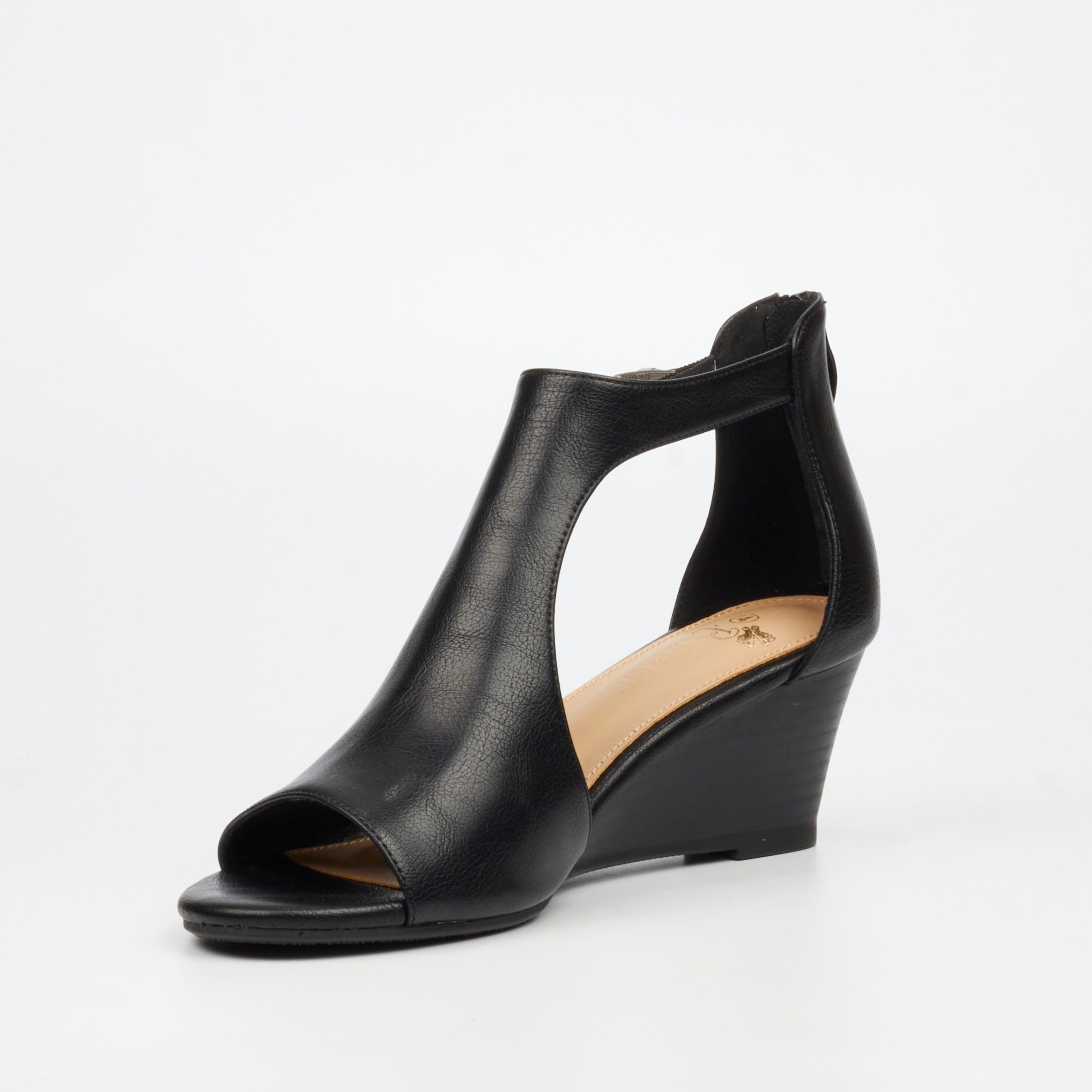 Butterfly Feet Shani 15 Wedge - Black footwear Butterfly Feet