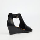 Butterfly Feet Shani 15 Wedge - Black footwear Butterfly Feet