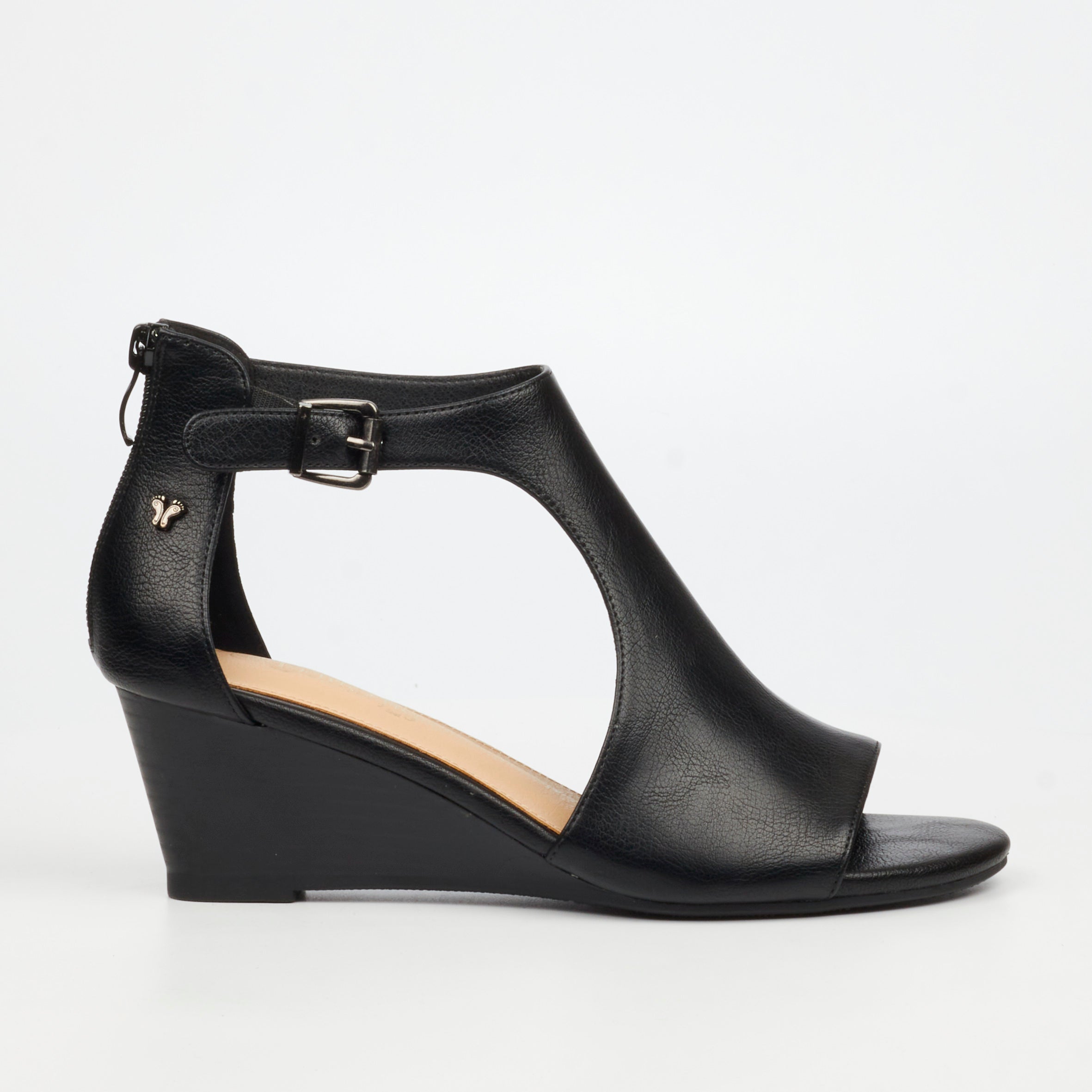 Butterfly Feet Shani 15 Wedge - Black footwear Butterfly Feet