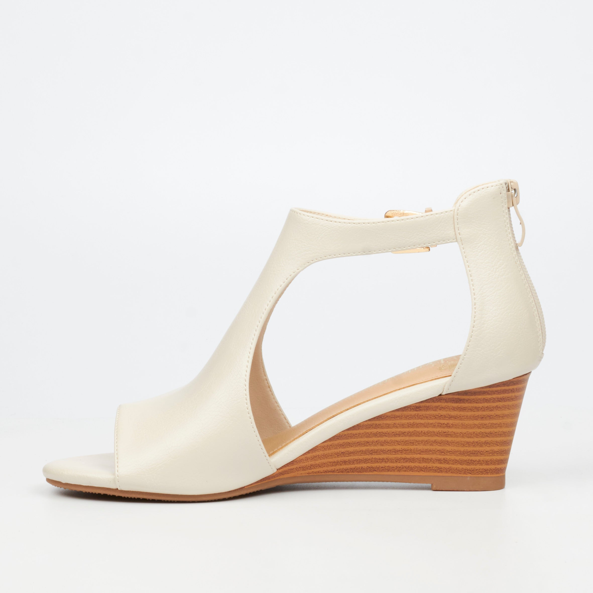 Butterfly Feet Shani 15 Wedge - Bone footwear Butterfly Feet