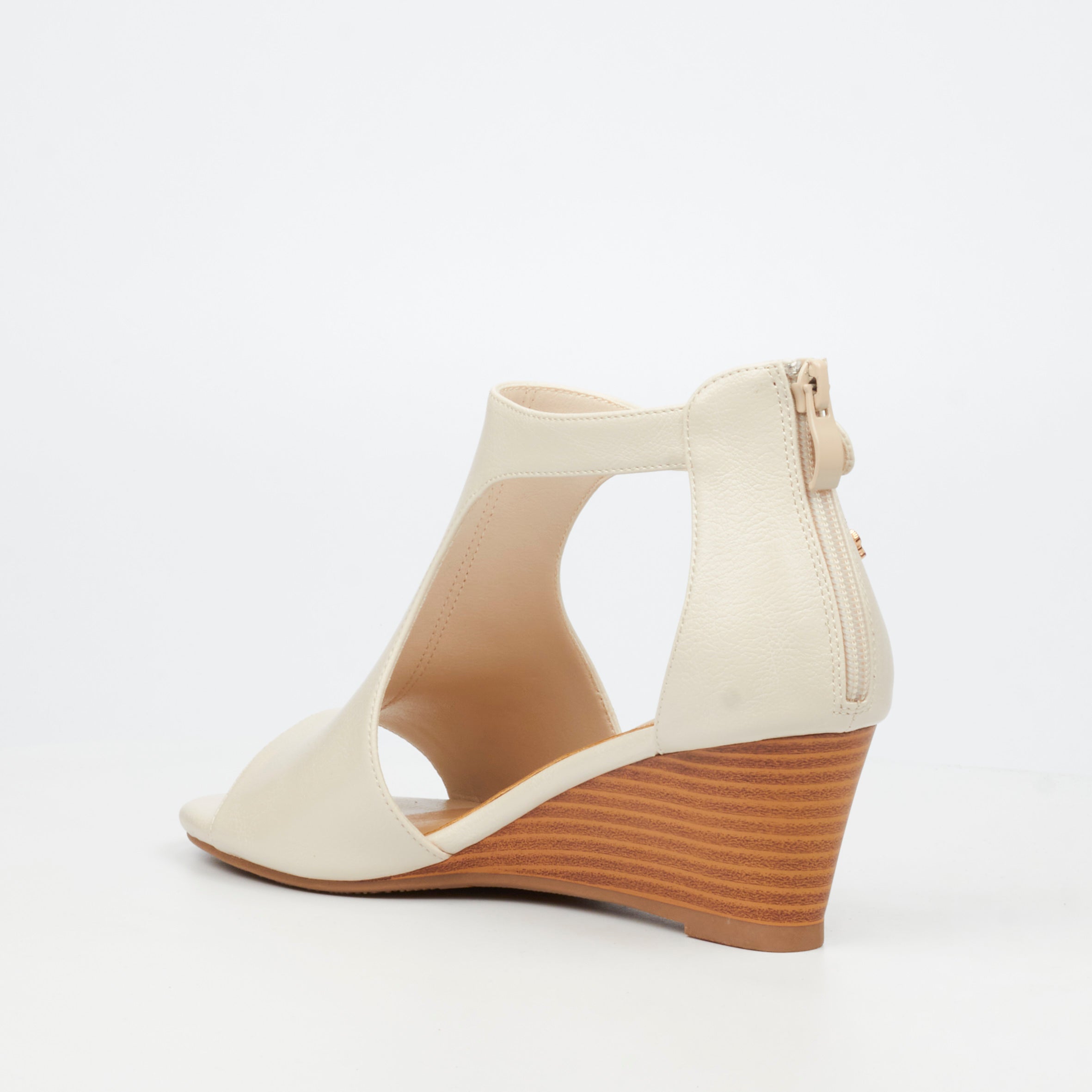 Butterfly Feet Shani 15 Wedge - Bone footwear Butterfly Feet