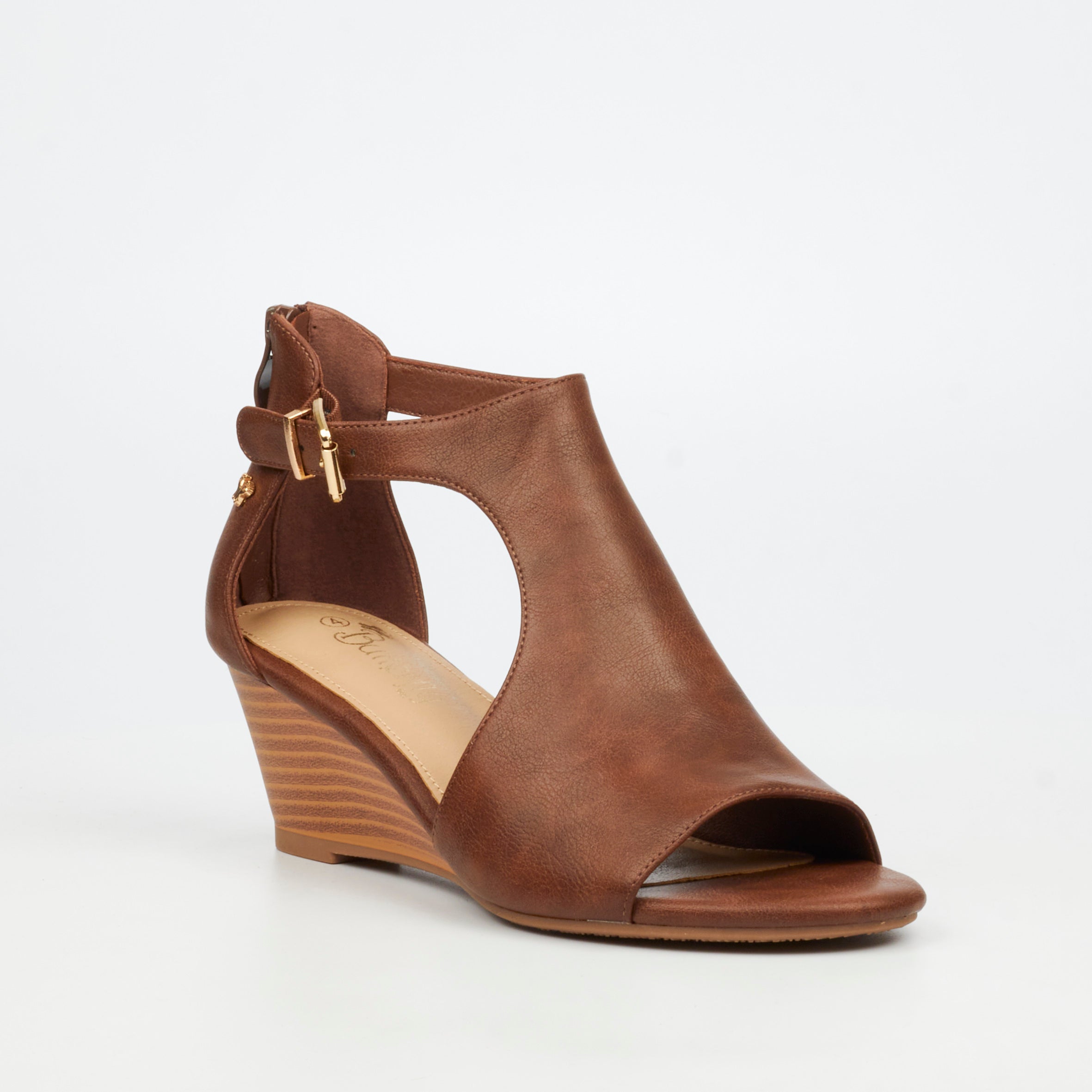 Butterfly Feet Shani 15 Wedge - Chocolate footwear Butterfly Feet