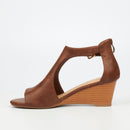 Butterfly Feet Shani 15 Wedge - Chocolate footwear Butterfly Feet
