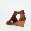 Butterfly Feet Shani 15 Wedge - Chocolate footwear Butterfly Feet