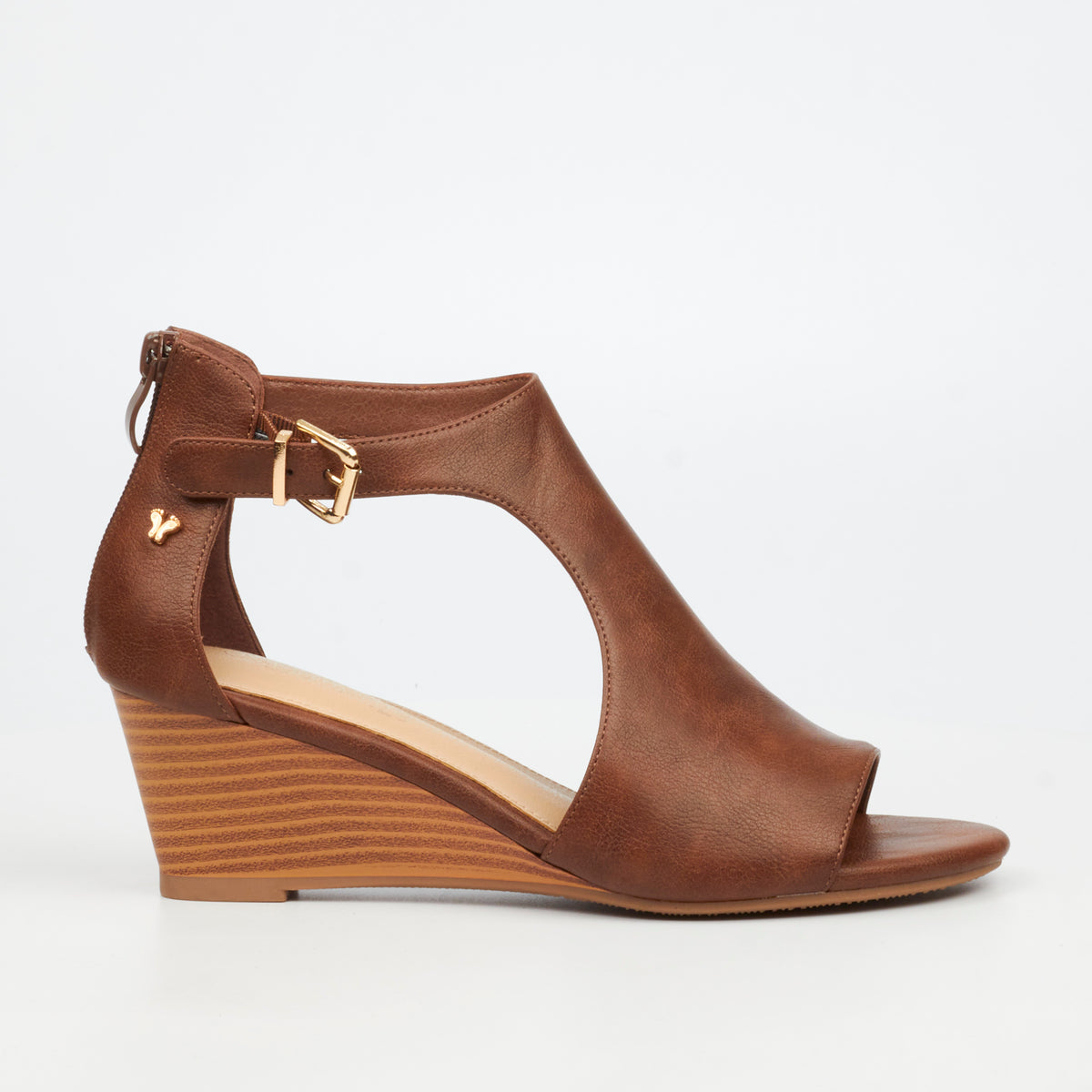 Butterfly Feet Shani 15 Wedge - Chocolate footwear Butterfly Feet