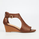 Butterfly Feet Shani 15 Wedge - Chocolate footwear Butterfly Feet
