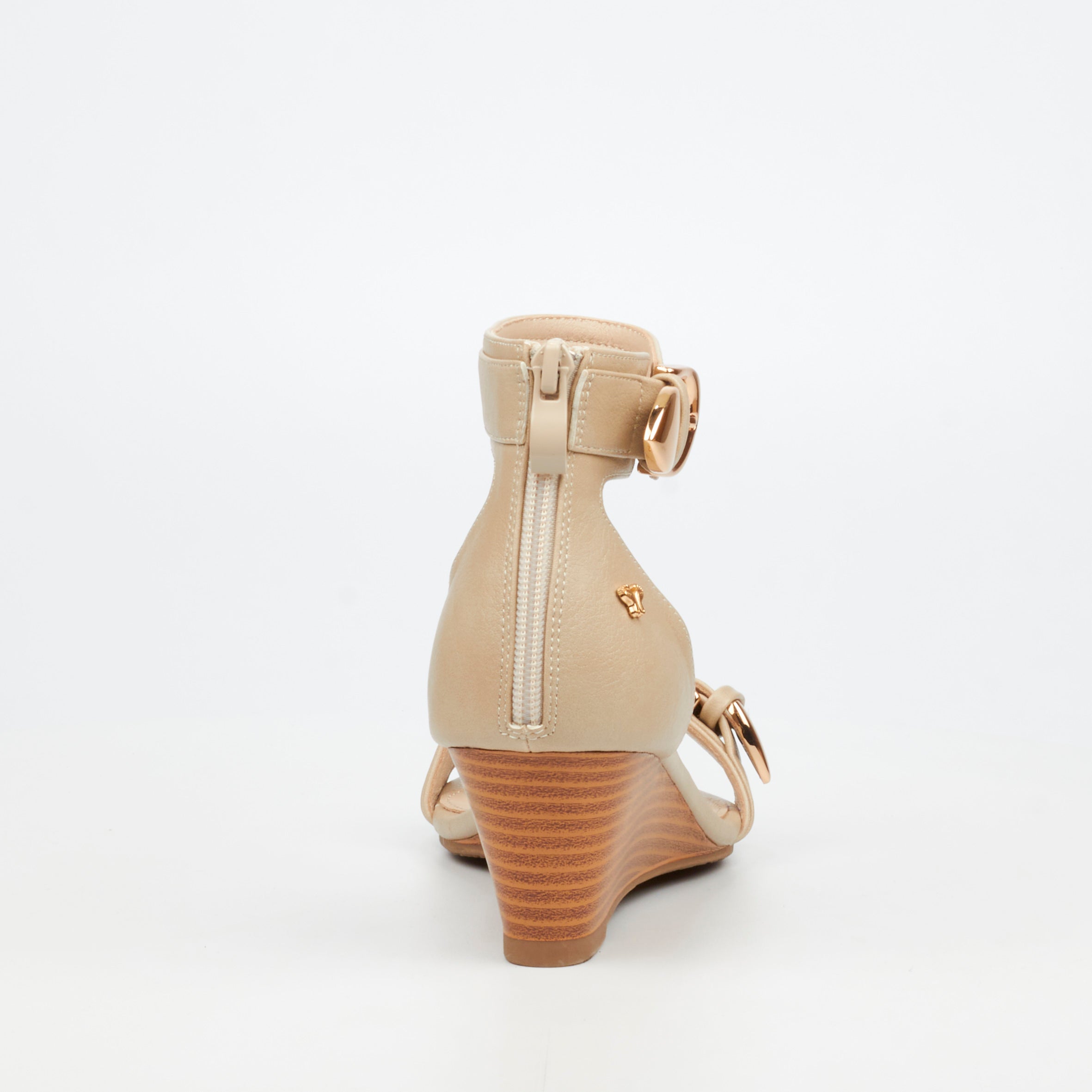 Butterfly Feet Shani 16 Wedge - Beige footwear Butterfly Feet