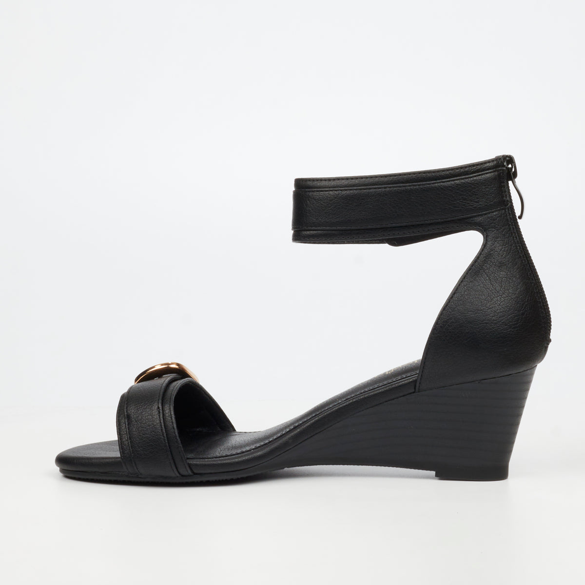 Butterfly Feet Shani 16 Wedge - Black footwear Butterfly Feet