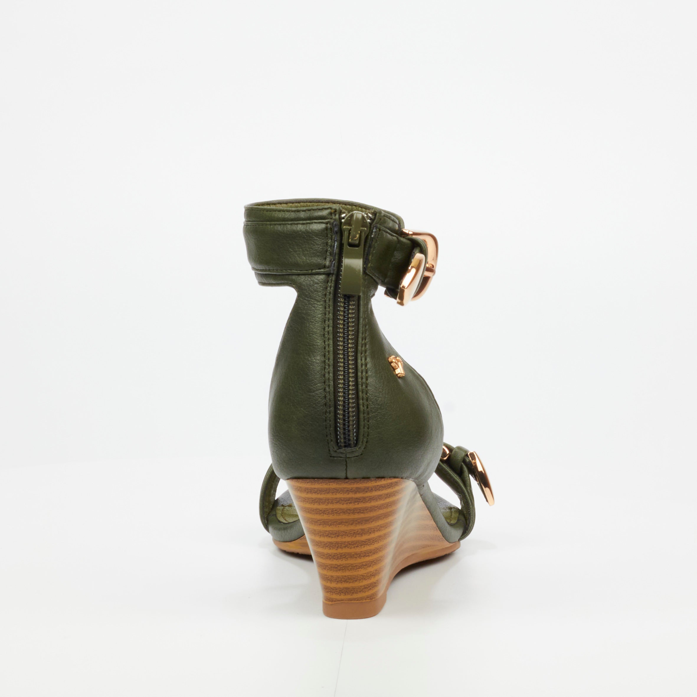 Butterfly Feet Shani 16 Wedge - Olive footwear Butterfly Feet