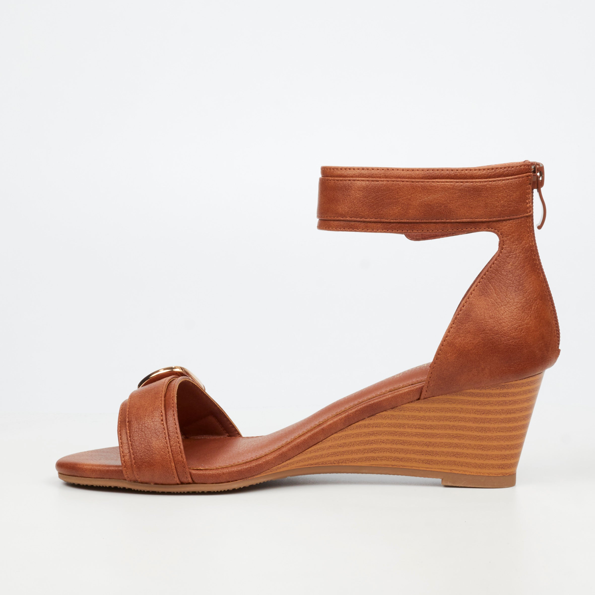 Butterfly Feet Shani 16 Wedge - Tan footwear Butterfly Feet