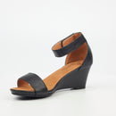 Butterfly Feet Shani 5 Wedge - Black footwear Butterfly Feet