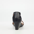 Butterfly Feet Shani 5 Wedge - Black footwear Butterfly Feet