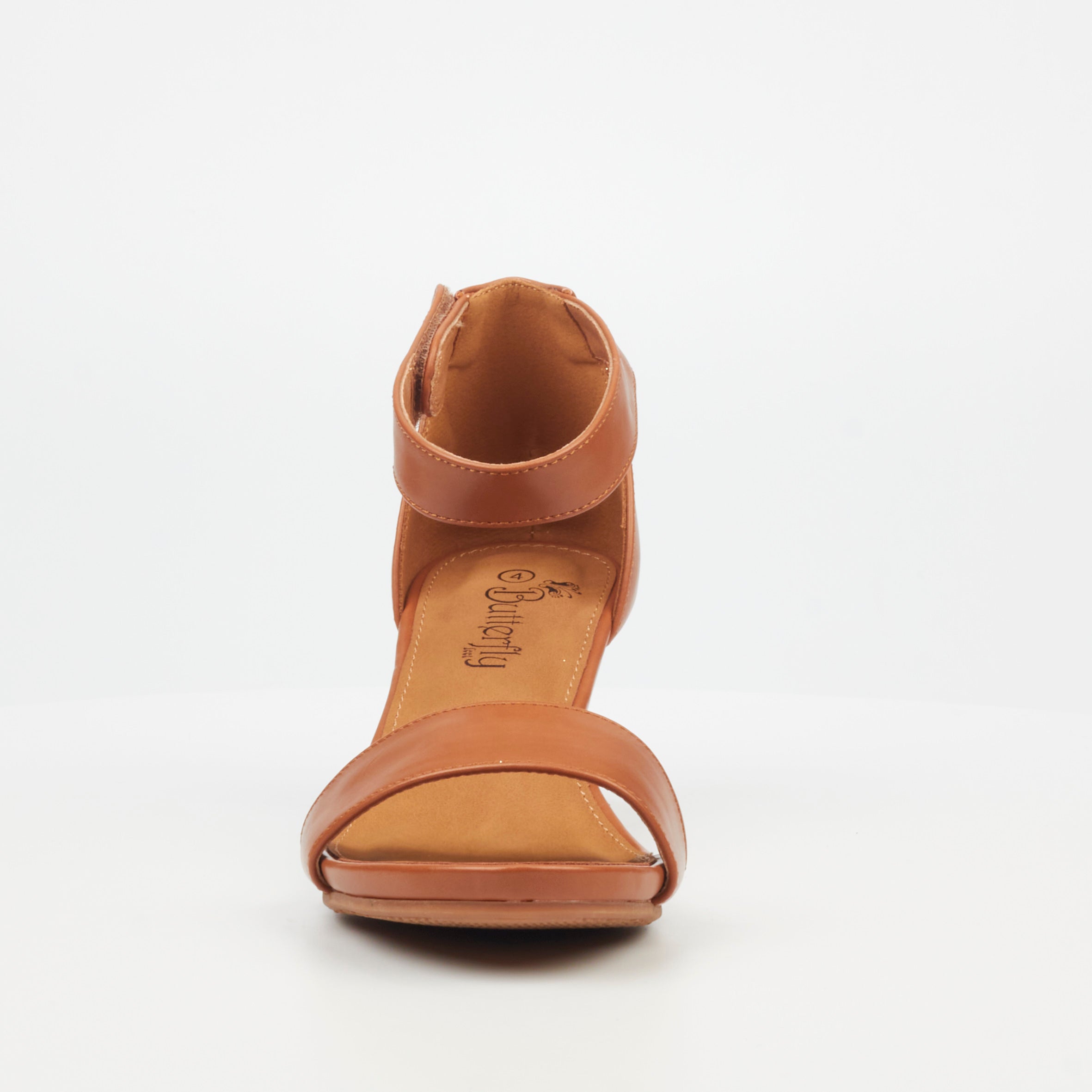 Butterfly Feet Shani 5 Wedge - Tan footwear Butterfly Feet