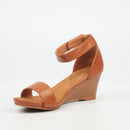 Butterfly Feet Shani 5 Wedge - Tan footwear Butterfly Feet