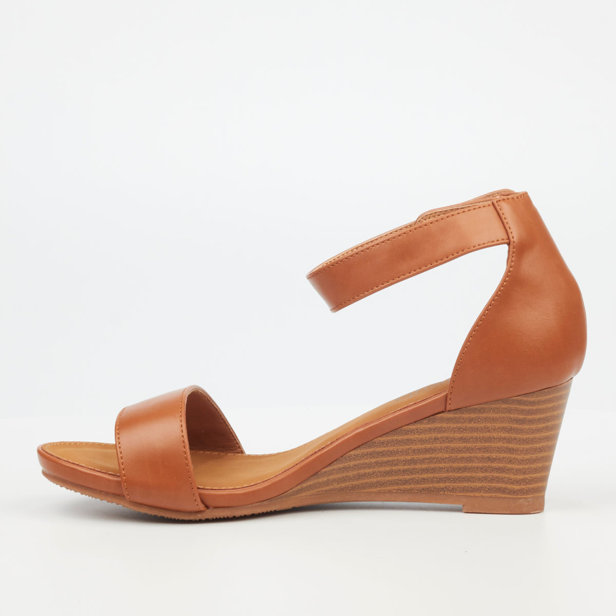 Butterfly Feet Shani 5 Wedge - Tan footwear Butterfly Feet
