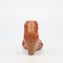 Butterfly Feet Shani 5 Wedge - Tan footwear Butterfly Feet