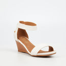 Butterfly Feet Shani 5 Wedge - White footwear Butterfly Feet
