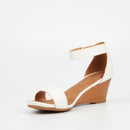 Butterfly Feet Shani 5 Wedge - White footwear Butterfly Feet