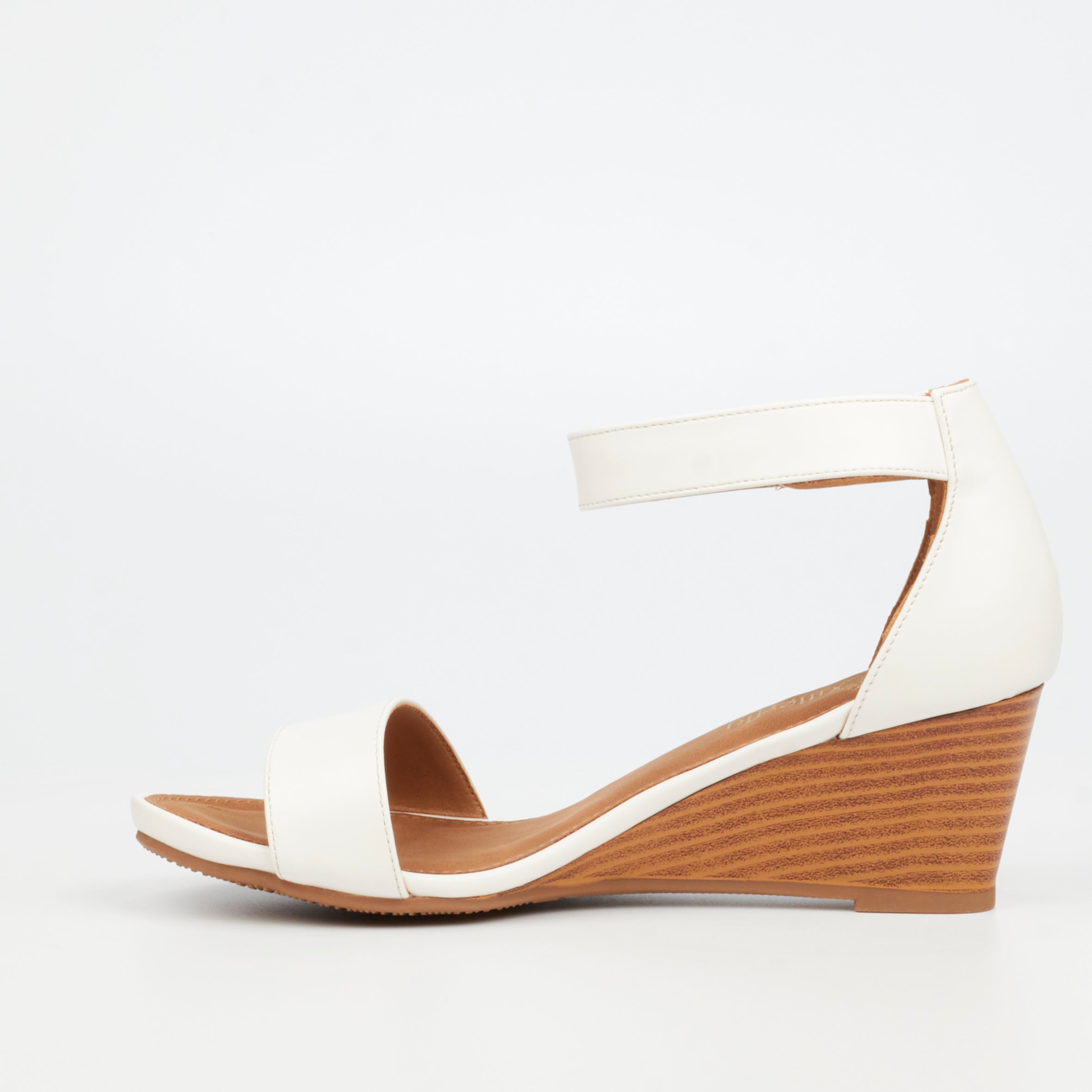 Butterfly Feet Shani 5 Wedge - White footwear Butterfly Feet
