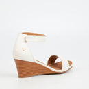Butterfly Feet Shani 5 Wedge - White footwear Butterfly Feet