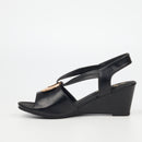 Butterfly Feet Shani 9 Wedge - Black footwear Butterfly Feet