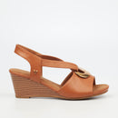 Butterfly Feet Shani 9 Wedge - Tan footwear Butterfly Feet