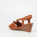 Butterfly Feet Shani 9 Wedge - Tan footwear Butterfly Feet