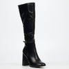 Miss Black Shania 10 High Boot - Black footwear Miss Black