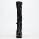 Miss Black Shania 10 High Boot - Black