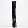 Miss Black Shania 10 High Boot - Black footwear Miss Black