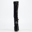 Miss Black Shania 10 High Boot - Black