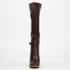 Miss Black Shania 10 High Boot - Chocolate footwear Miss Black