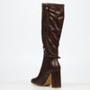 Miss Black Shania 10 High Boot - Chocolate footwear Miss Black